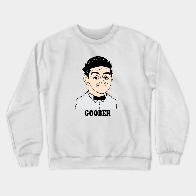 ANDY GRIFFITH SHOW FAN ART - GOOBER Crewneck Sweatshirt by cartoonistguy